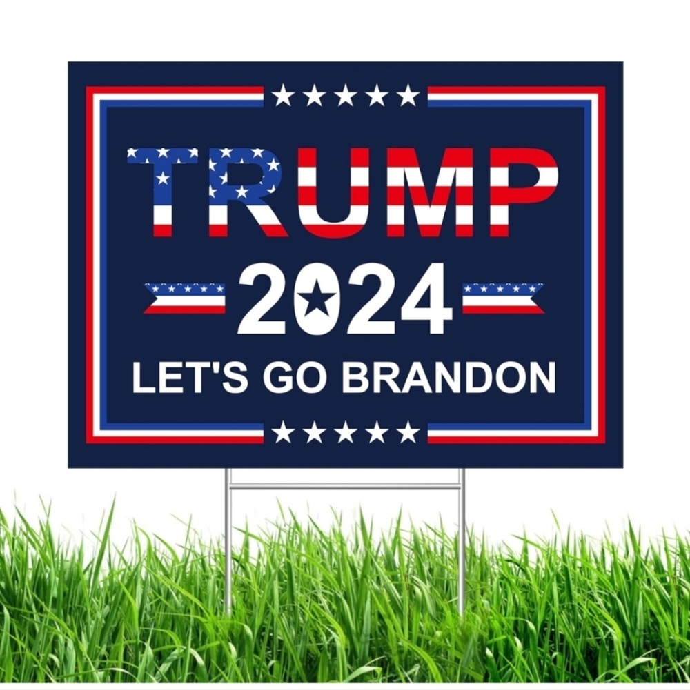 Trump 2024 Yard Sign 18"x24"